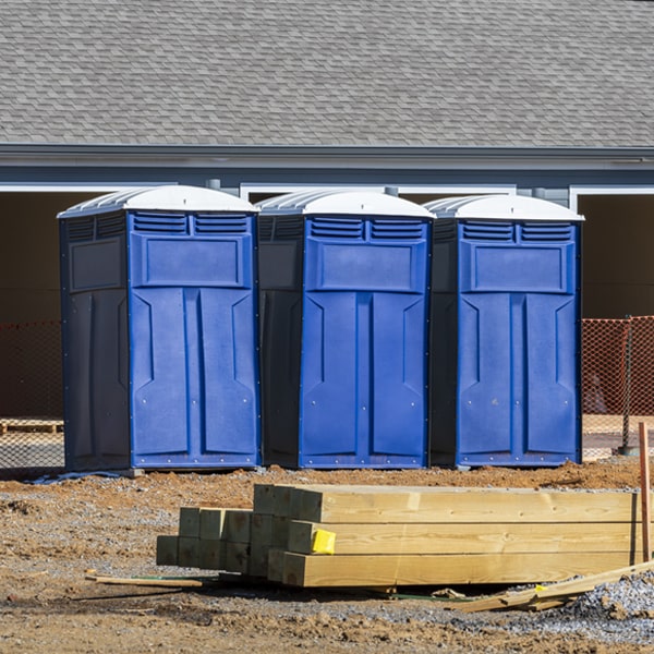 can i customize the exterior of the porta potties with my event logo or branding in Beulah North Dakota